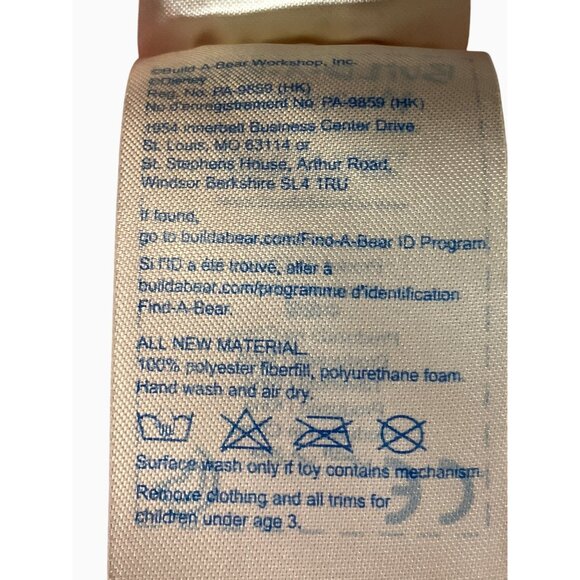 Build-A-Bear Workshop Pink Princess Bear With Disney Princess Dress - Picture 11 of 15